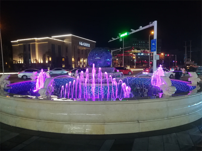 衢州广场喷泉施工